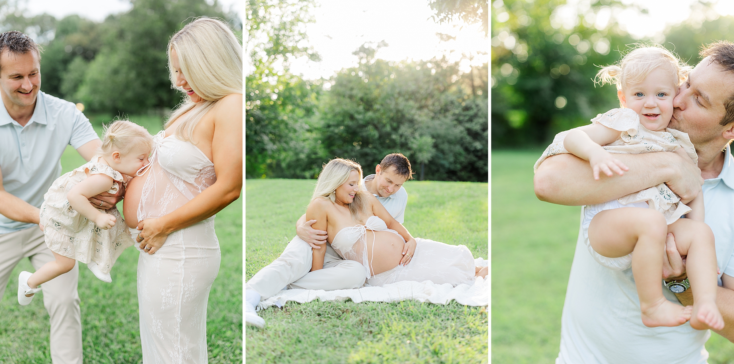 maternity family photos in raleigh