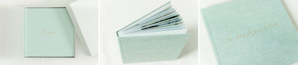 linen and leather cover professional albums